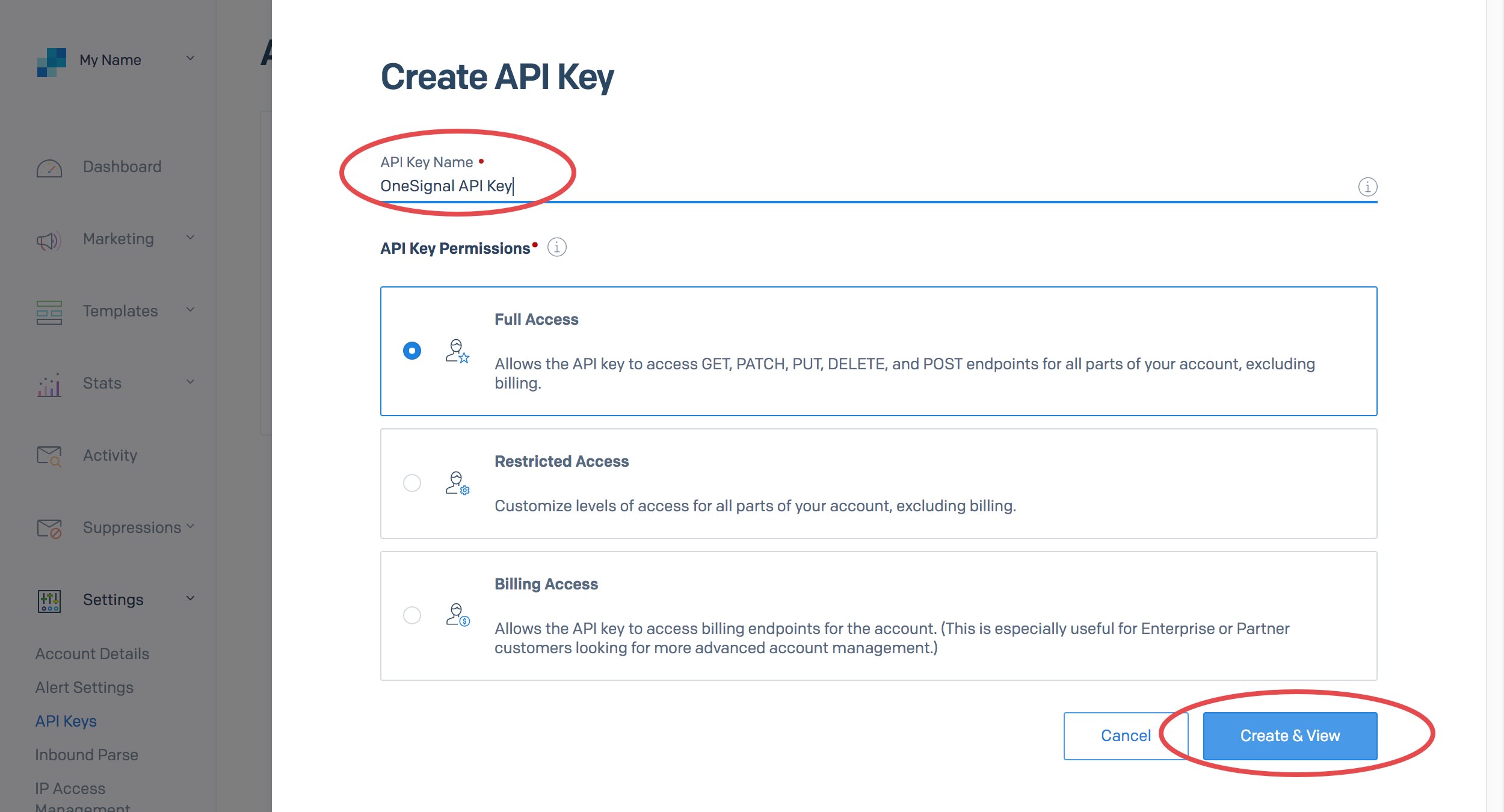 SendGrid API